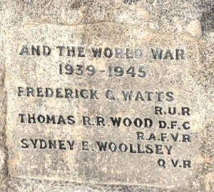 War Memorial – Inscription 1939-45 War Memorial - Inscription 1939-45 image
